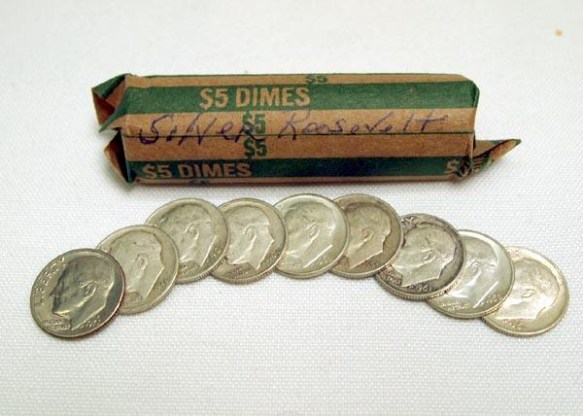 9 dimes